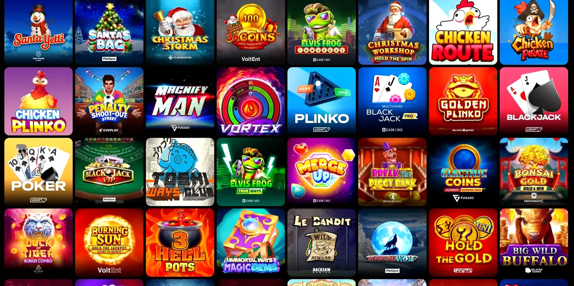 Игровой каталог казино Ттр
